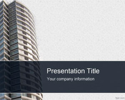 Apartment Buildings PowerPoint Template | Free Powerpoint Templates | PowerPoint presentations and PPT templates | Scoop.it