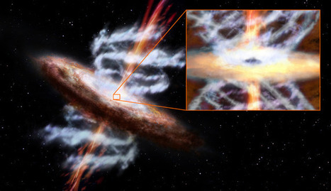 NASA - Ultra-fast Outflows Help Monster Black Holes Shape Their Galaxies | Amazing Science | Scoop.it