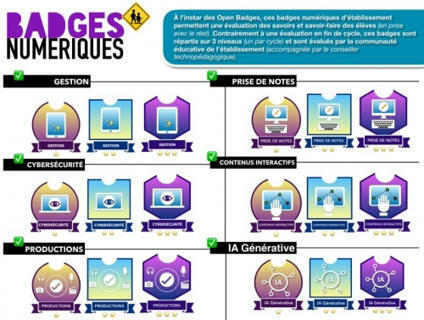 David COHEN : Créer des badges numériques sur trois niveaux de maîtrise - Educavox, Ecole, pédagogie, enseignement, formation | ASTUTICE EN FLE | Scoop.it