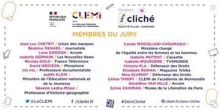 Palmarès 2022 du concours #ZéroCliché pour l'égalité filles-garçons | Veille Éducative - L'actualité de l'éducation en continu | Scoop.it