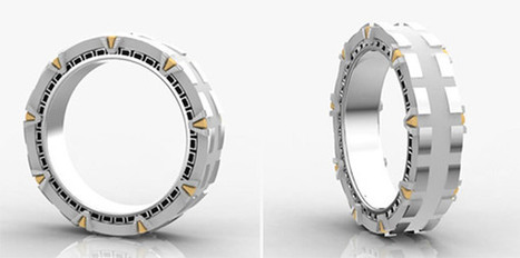 Stargate Wedding Ring Spins You into a Whole New World | All Geeks | Scoop.it