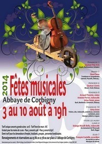 24e Fêtes Musicales de Corbigny | Veille Éducative - L'actualité de l'éducation en continu | Scoop.it
