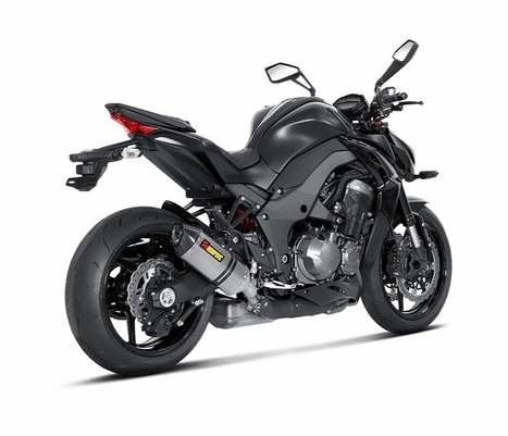 2014 Kawasaki Z1000 gets Akrapovic exhausts | Maxabout Motorcycles | Scoop.it