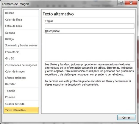Secretos del #PowerPoint: Haz más accesibles tus presentaciones etiquetando los objetos | Las TIC en la Educación | Scoop.it