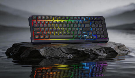 Redragon K688 Pro - An affordable tri-mode gasket mechanical keyboard with full numpad and media knob (Sponsored) - CNX Software | Embedded Systems News | Scoop.it