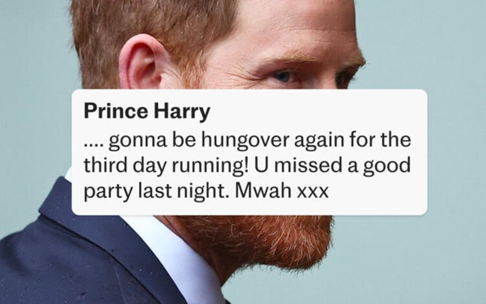 Revealed: Prince Harry&rsquo;s flirty messages and &lsquo;movie snuggles&rsquo; with reporter | The UHNW Lifestyle Report | Scoop.it