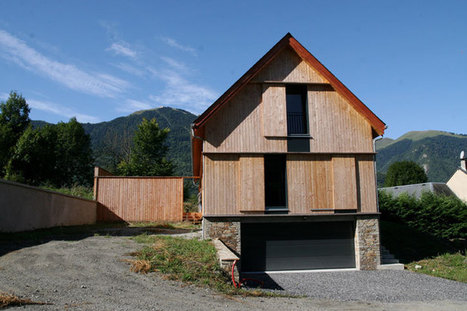 [inspiration] Maison traditionnelle en bois et pierres inspirée de la grange | Build Green, pour un habitat écologique | Scoop.it