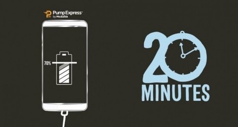 MediaTek introduces Pump Express 3.0: Charge from 0 to 70% in just 20 minutes | NoypiGeeks | Philippines' Technology News, Reviews, and How to's | Gadget Reviews | Scoop.it