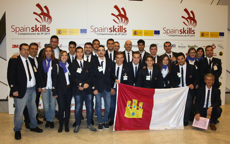 Castilla-La Mancha demuestra la calidad de la FP que se imparte en la región, en la SpainSkills 2017 #EducarenCLM | Educación en Castilla-La Mancha | Scoop.it