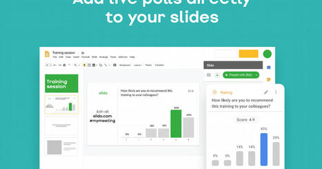 Slido -&nbsp; Make Your Google Slides Presentations Interactive by Adding Live Polls and Quizzes via educators' technology&nbsp; | DIGITAL LEARNING | Scoop.it