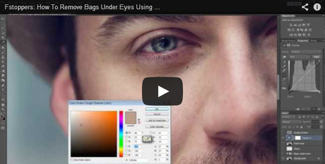 A Simple And Clever Way To Remove The Bags Under The Eyes With Photoshop @ Weeder | Photo Editing Software and Applications | Scoop.it