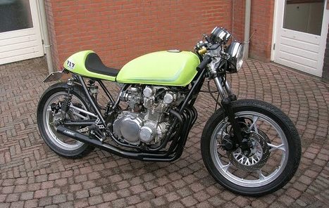 Suzuki GS 550 /Wilbert's sunshine naked racer | Vintage Motorbikes | Scoop.it