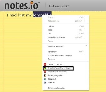 Resepti kontekstikääntäjän käytöstä | 1Uutiset - Lukemisen tähden | Scoop.it