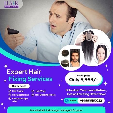 Overcoming Baldness with Hair Fixing Solutions! | hair fixing in bangalore | Scoop.it