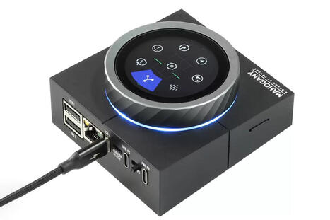 HALO TOUCH V2 &ndash; A customizable desktop USB hub with rotary encoder fitted with round touchscreen display - CNX Software | Embedded Systems News | Scoop.it