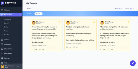 Postwise | Write, Schedule & Grow with Twitter & LinkedIn AI | Time to Learn | Scoop.it