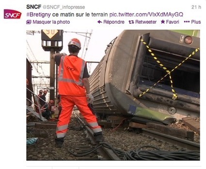Brétigny et les réseaux sociaux : les médias traditionnels restent des références et la SNCF joue la transparence | Community Management | Scoop.it