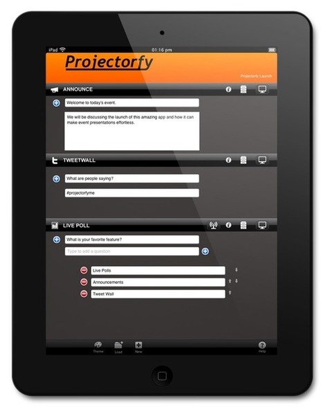 Projectorfy for iPad | Social Media Classroom | Scoop.it