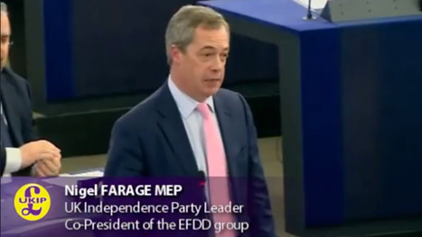 Vidéo. Nigel Farage : « L’Union Européenne est face à un tournant historique » | Koter Info - La Gazette de LLN-WSL-UCL | Scoop.it