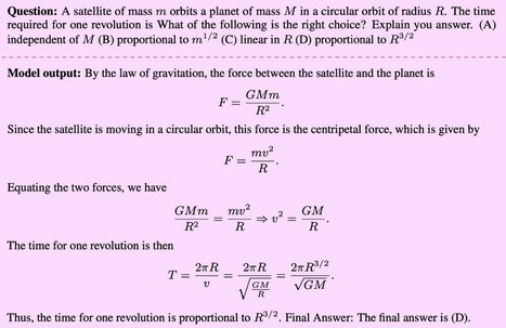 Minerva: Solving Math and Physics Problems with Language Models | Amazing Science | Scoop.it