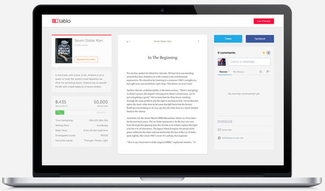Tablo Publishing | Create and self-publish eBooks in the cloud | Latest Social Media News | Scoop.it