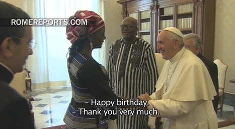 Pope Francis meets with the president of Burkina Faso - Rome Reports | The Unseen World | Scoop.it