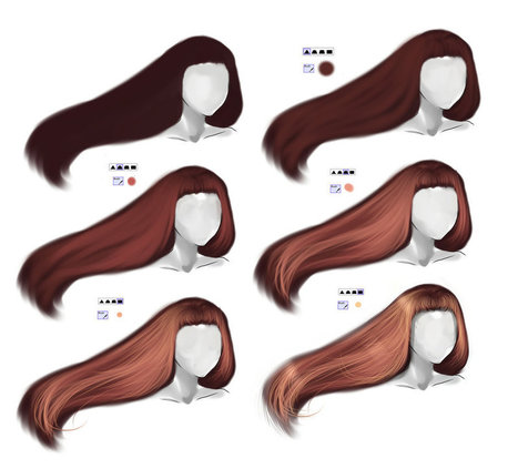 Hair Tutorial | Drawing and Painting Tutorials | Scoop.it