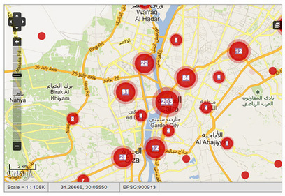 Harassmap.org, quand les Egyptiennes localisent leurs agresseurs | Libertés Numériques | Scoop.it