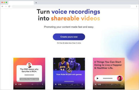 Jupitrr: convierte gratis tus audios o grabaciones en vídeos con subtítulos | EduHerramientas 2.0 | Scoop.it