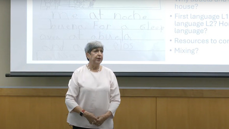 Ofelia García Shares Importance of Translanguaging Pedagogies During Linguistic Diversity Speaker Series Organized by Goodnight Distinguished Professor Maria Coady | Dual Language Education Challenges & Opportunities | Scoop.it
