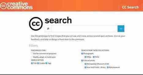 CC Search. Nouveau moteur de recherche d’images libres – Les Outils Tice | KILUVU | Scoop.it