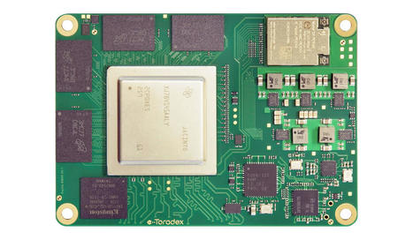 Toradex Aquila AM69 SoM features TI AM69A octa-...