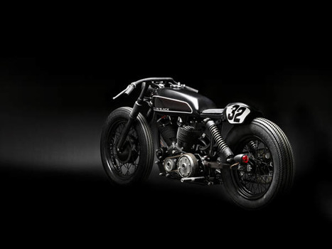 Harley Davidson Sportster "Club Black #02" by Wrenchmonkees | Vintage Motorbikes | Scoop.it
