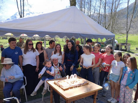 Adervielle-Pouchergues f&ecirc;te sa centenaire Alice Soubie | Vall&eacute;es d'Aure & Louron - Pyr&eacute;n&eacute;es | Scoop.it