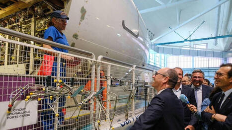 Chez Airbus pr&egrave;s de Saint-Nazaire, deux ministres se font recruteurs pour l&rsquo;industrie | L'INDUSTRIE EN BRETAGNE | Scoop.it