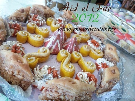 Mes gateaux algeriens pour Aid el Fitr 2012 | Petits gateaux, gateaux algeriens et gateau arabe | Scoop.it