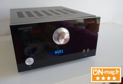 Advance (Paris) Acoustic AX1 : un ampli stéréo intégré, petit mais musclé et bien équipé | ON-TopAudio | Scoop.it