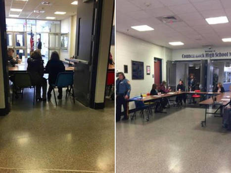 Doors Blocked With Tables To Stop Council Rock North Walkout, Students Say | Newtown News of Interest | Scoop.it