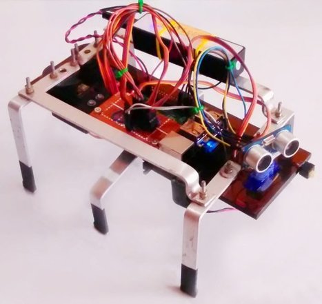 How to Build a Hexapod Walker Robot with Raspberry Pi | tecno4 | Scoop.it
