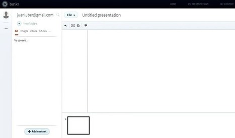 Bunkr, herramienta online para crear presentaciones profesionales | TIC & Educación | Scoop.it