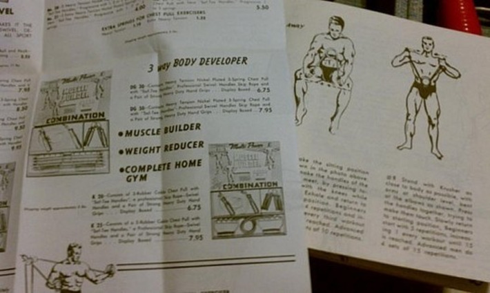 Coming To Grips With Vintage Boxed Beefcake: Collecting Vintage Muscle Building Equipment | Collectors' Blog | You Call It Obsession & Obscure; I Call It Research & Important | Scoop.it