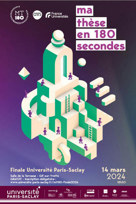 Ma thèse en 180 secondes - Finale Université Paris-Saclay le 14 mars 2024 | Life Sciences Université Paris-Saclay | Scoop.it