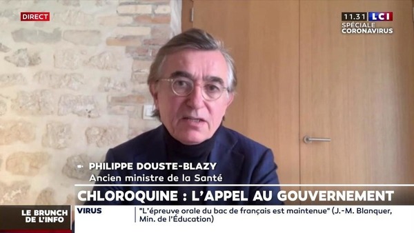 Hydroxychloroquine : "Ne faisons pas croire que c'est un poison", clame Philippe Douste-Blazy sur | Covid-19, SARS-Cov-2, vaccines, Remdesivir, Chloroquine...and all that Jazz | Scoop.it