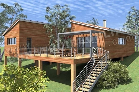 [inspiration] Maison PODIHOME - Plan Vues 3D et descriptif | Build Green, pour un habitat écologique | Scoop.it