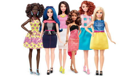 Barbie is finally available in three new body types | consumer psychology | Scoop.it