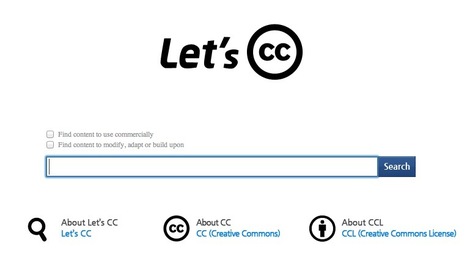 Find Any Type of Creative Commons Licensed Content with Let's CC | Web Publishing Tools | Scoop.it