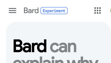 Google Bard now available. How to get access or join the waitlist | 21st Century Innovative Technologies and Developments as also discoveries, curiosity ( insolite)... | Scoop.it