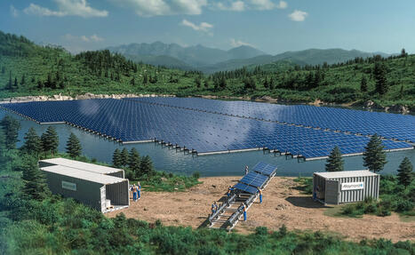 Le solaire flottant repens&eacute; avec des flotteurs en aluminium fabriqu&eacute;s directement sur site | Energie & stockage : des innovations pour un monde durable | Scoop.it