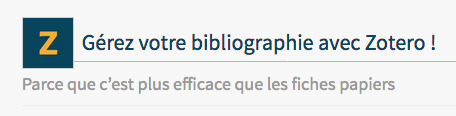 Gérez votre bibliographie avec Zotero !                       • Tutoriels                 •                          Zeste de Savoir | Zotero | Scoop.it