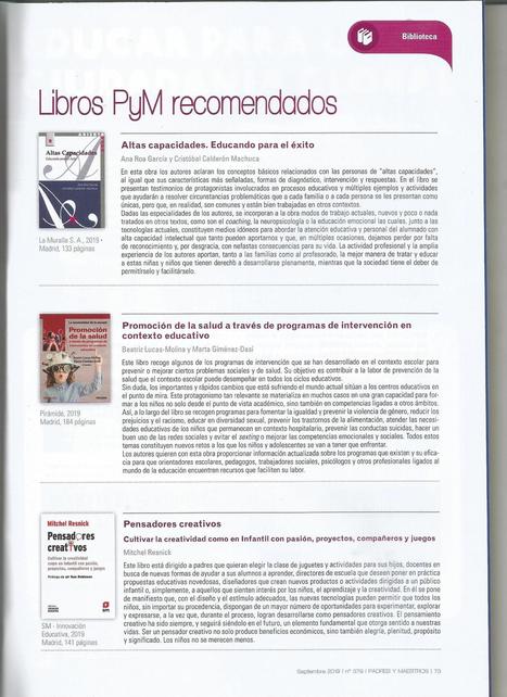 Altas Capacidades en la Revista PyM (Padres y Maestros) de la Universidad Pontificia de Comillas | Educación, TIC y ecología | Scoop.it